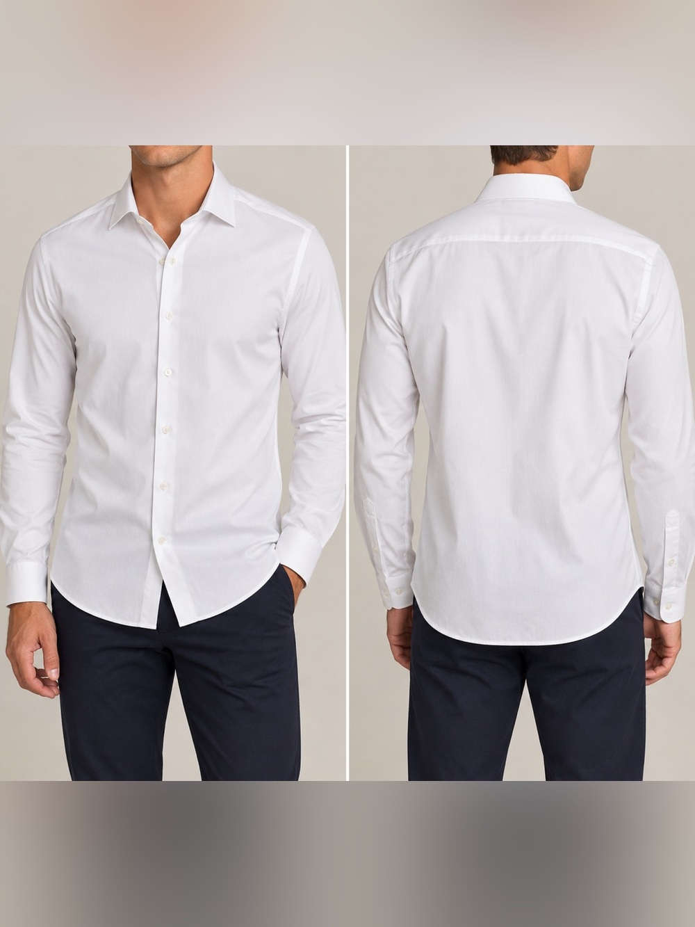 Calvin Klein Classic White Dress Shirt